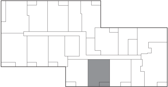 Floor plate for Floors 10–17