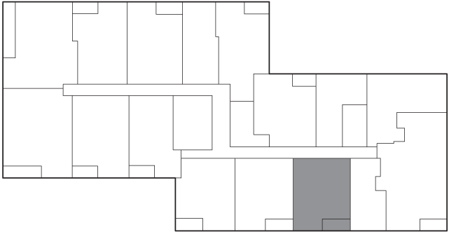 Floor plate for Floors 10–17