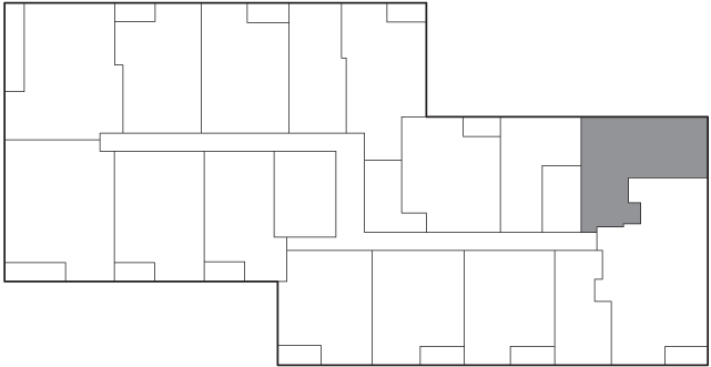 Floor plate for Floors 10–17