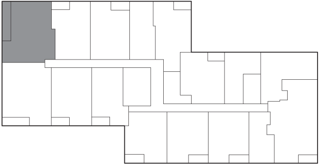 Floor plate for Floors 10–17