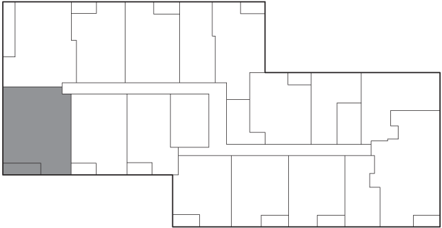 Floor plate for Floors 10–17