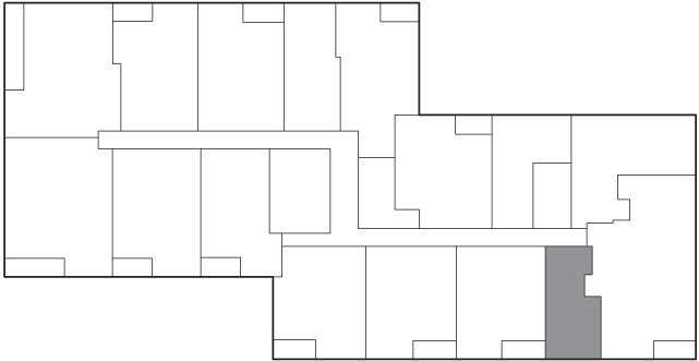 Floor plate for Floors 10–17