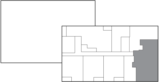 Floor plate for Floors 19–25